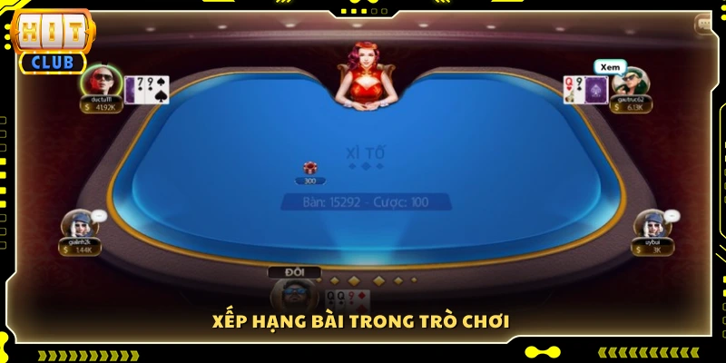 Thứ tự mạnh yếu của các bộ bài 